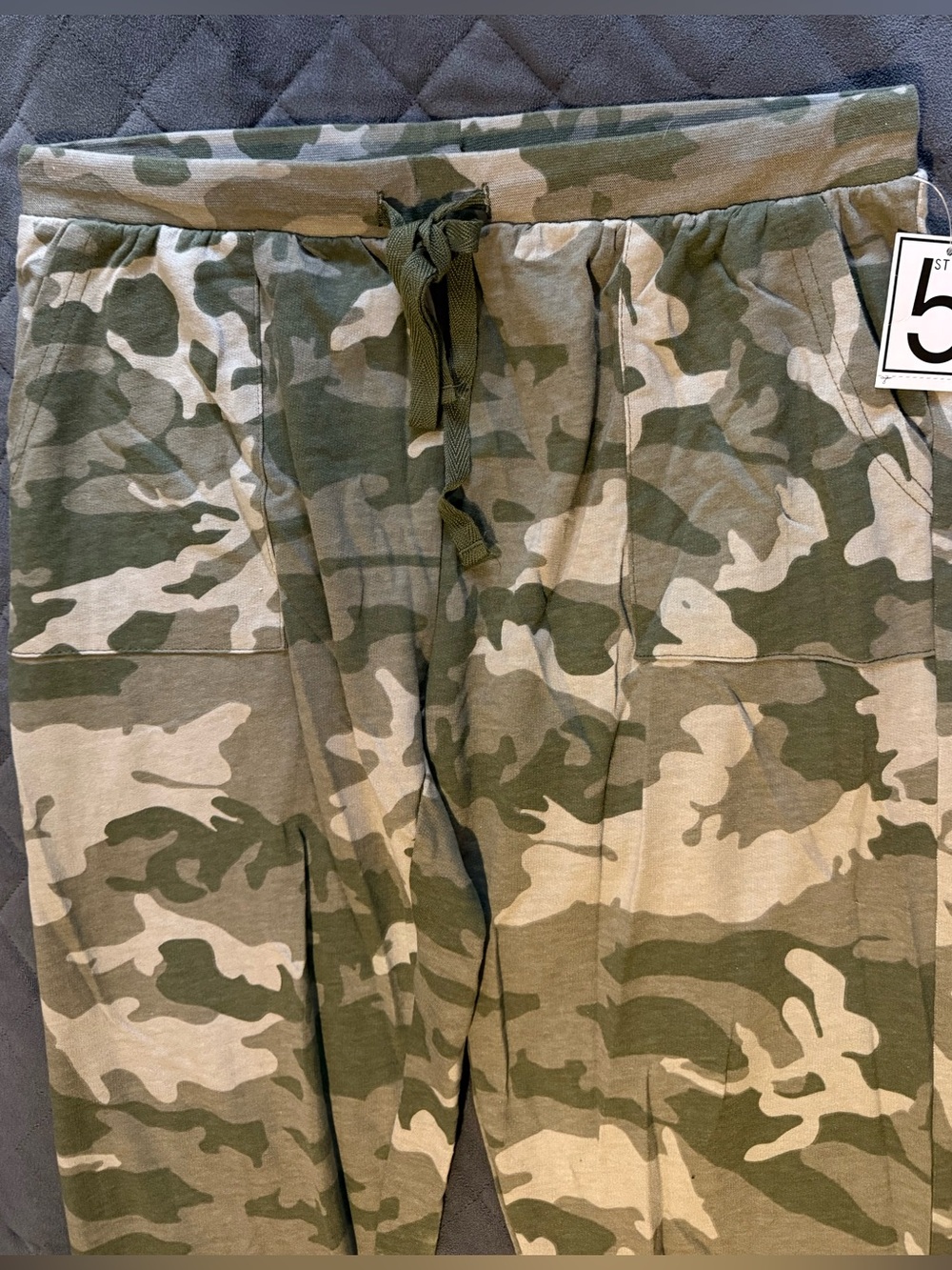 Style 5 Camo Drawstring Jogger Pants - Size XL 🆕 - Picture 2 of 6